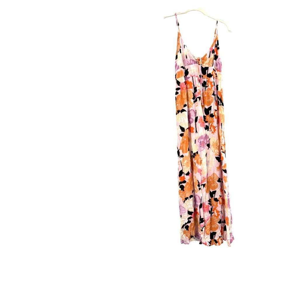 Ripcurl floral maxi dress large